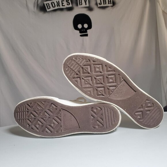 Converse Return to Festival Floral Embroidered White Platform Hi-Tops -Sz 7 - Picture 12 of 16